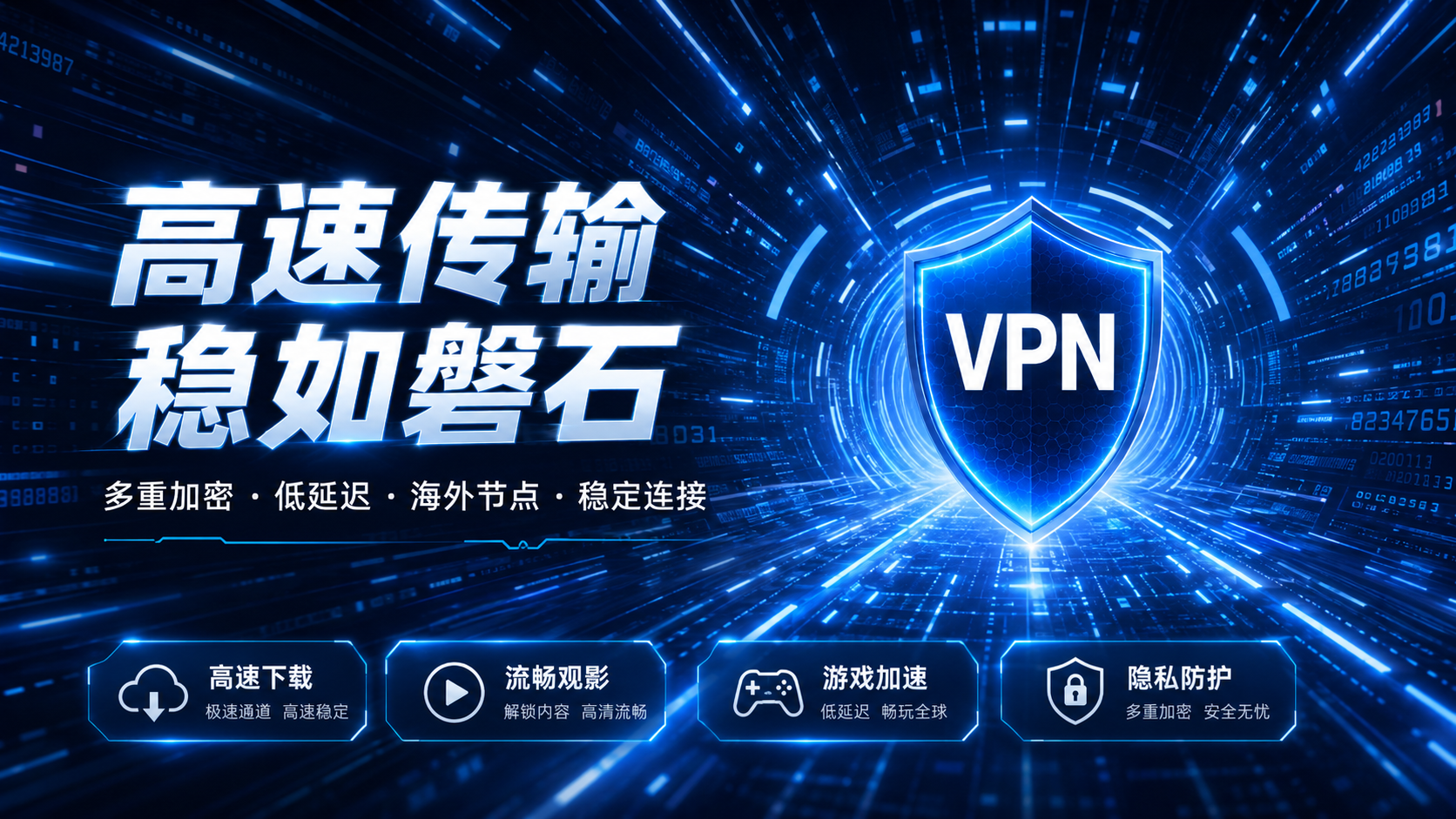 电脑VPN高速下载速度实测